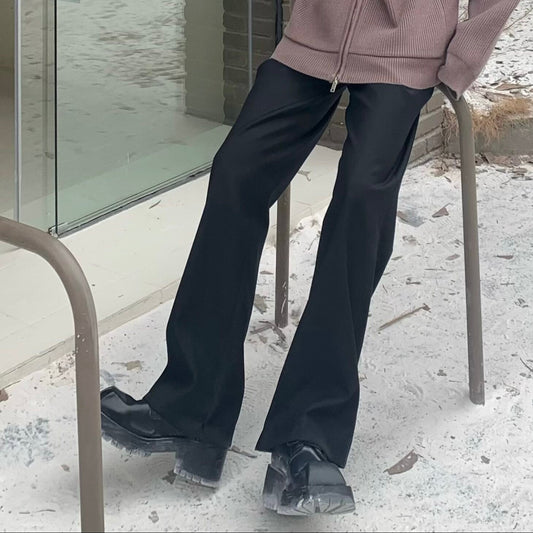 Drape Straight Trousers WN25289