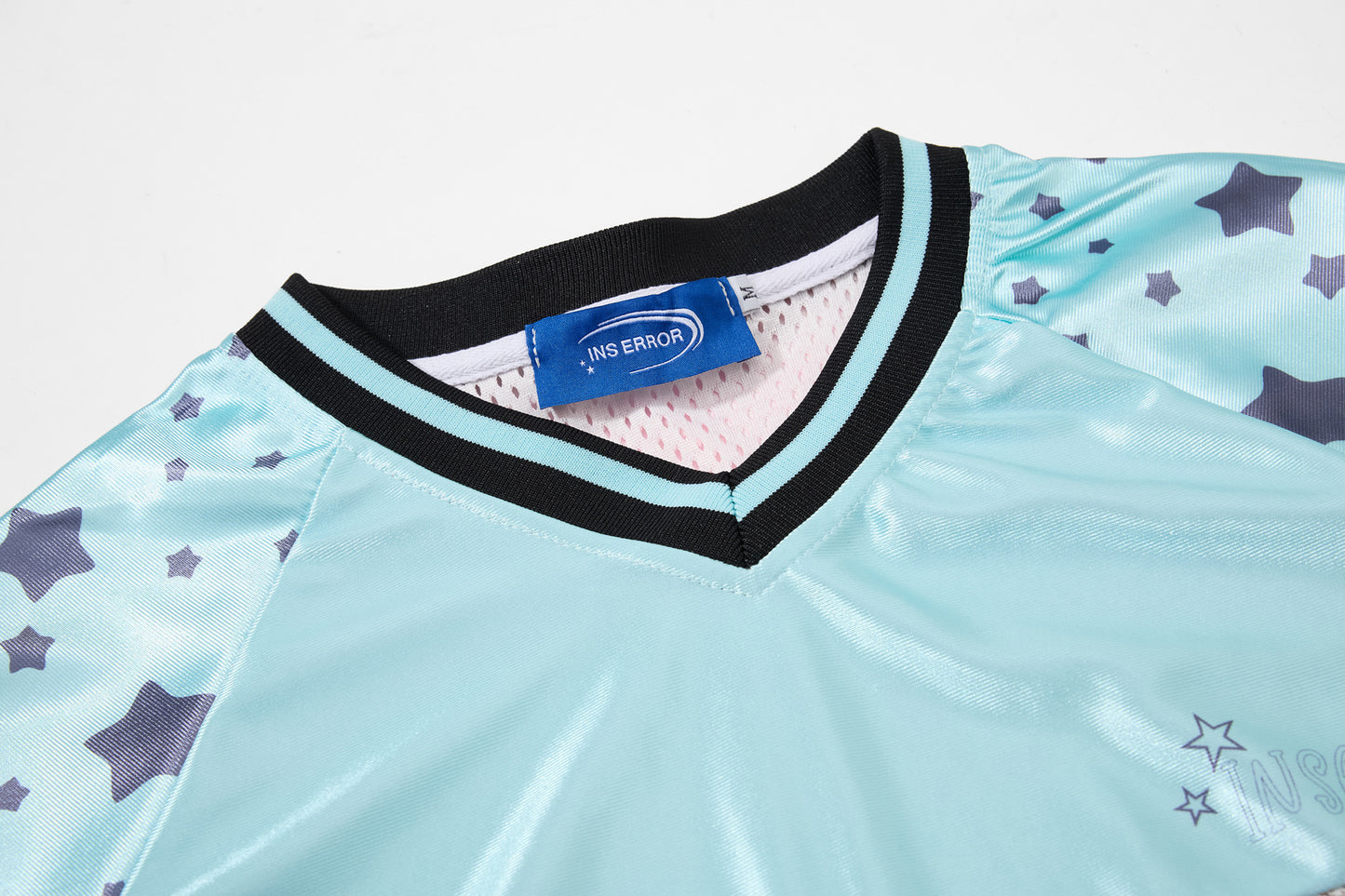 Cartoon Graphic Print V-Neck Short Sleeve T-Shirt WN25590