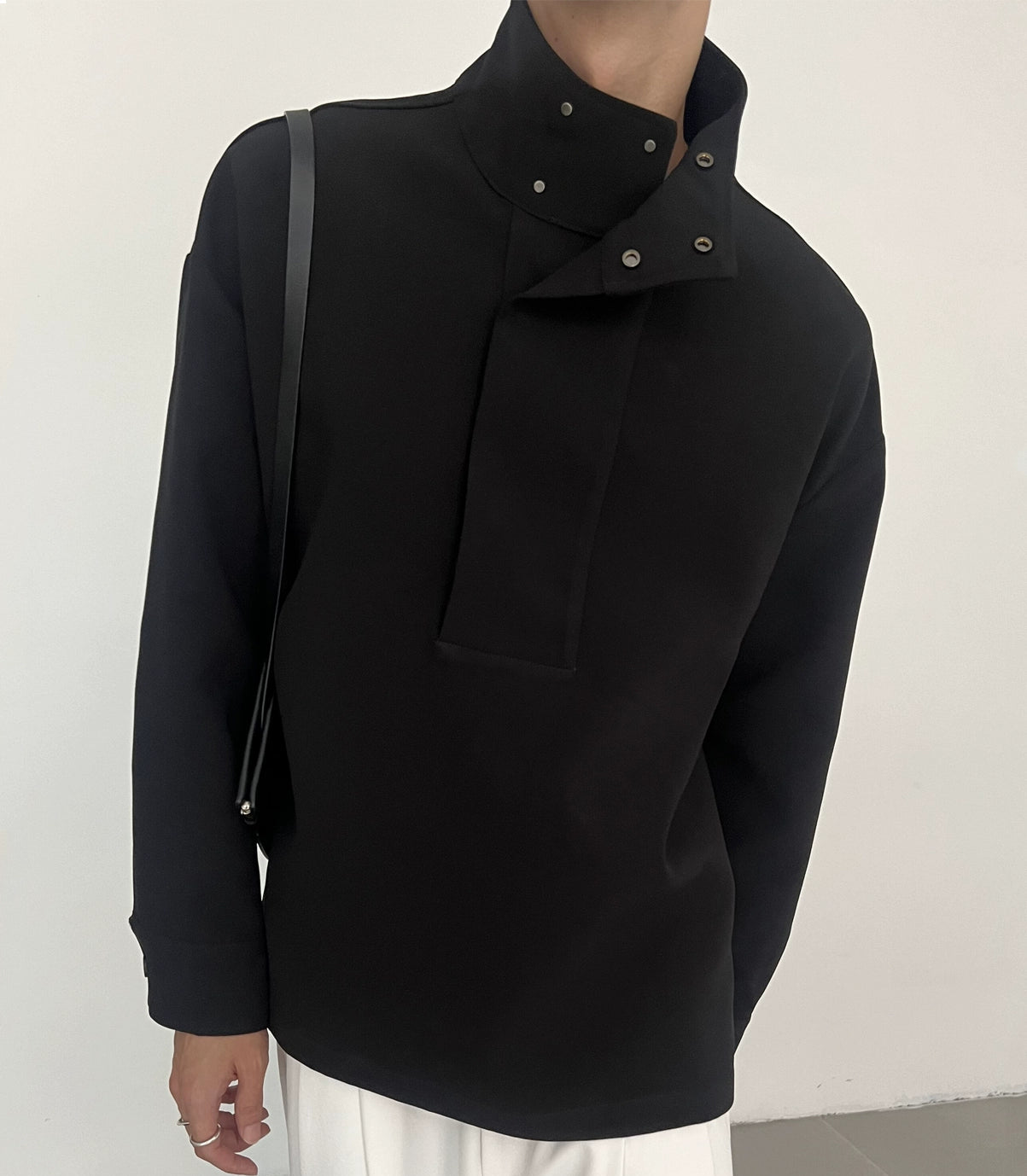 Stand Neck Pullover Jacket WN21575