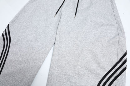 Deconstruction Curved Leg Wide Leg Sweatpants WN26160