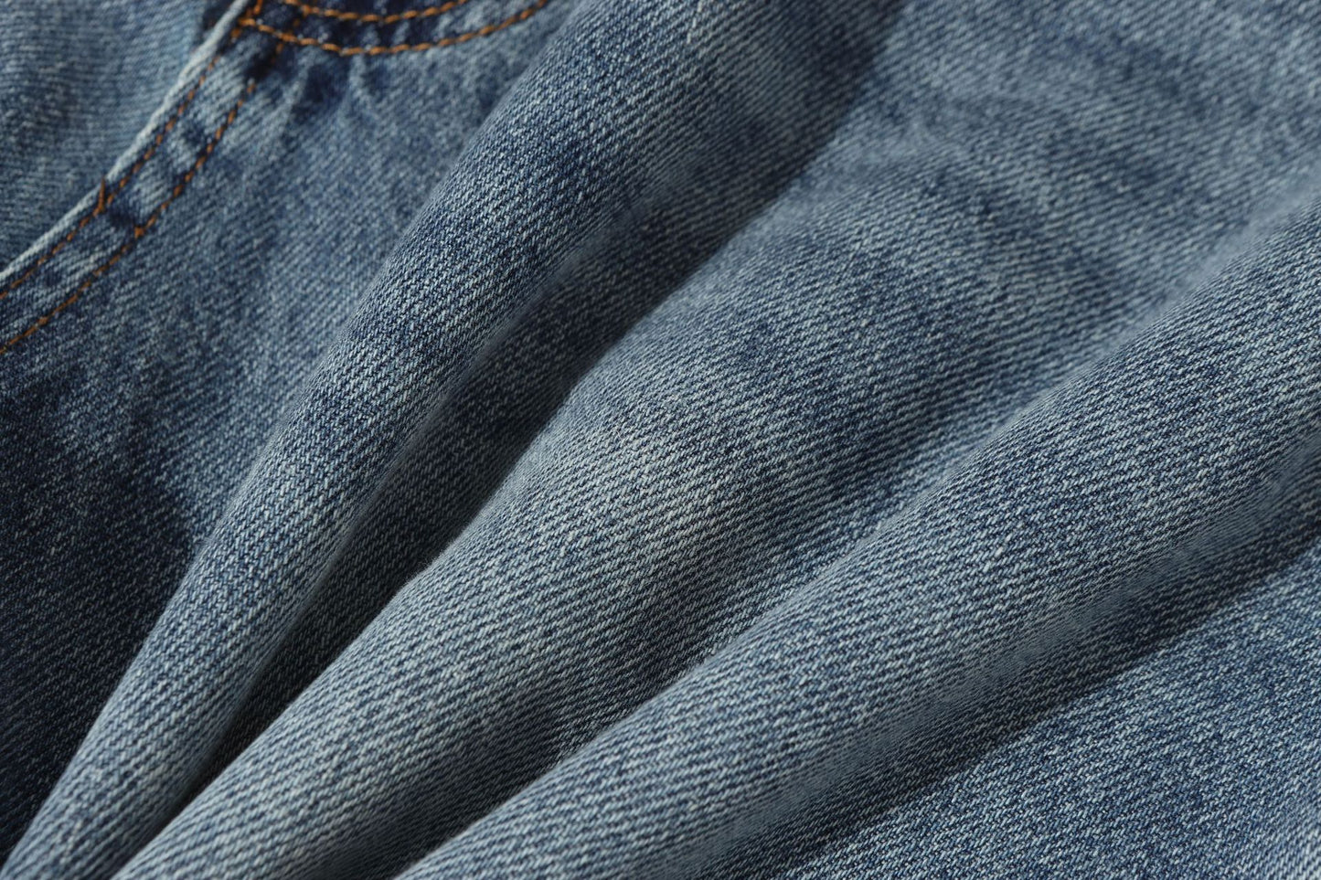 Washed Damage Denim Half Jeans WN26149