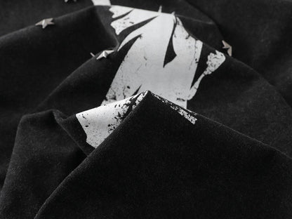 Heavyweight Metal Detail Short Sleeve T-Shirt WN26024