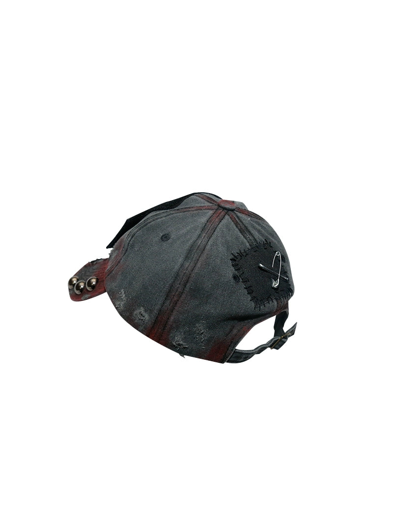 Tie-Dye Velcro Damage Cap WN21109