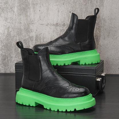 Platform Lug Sole Chelsea Boots WN24825