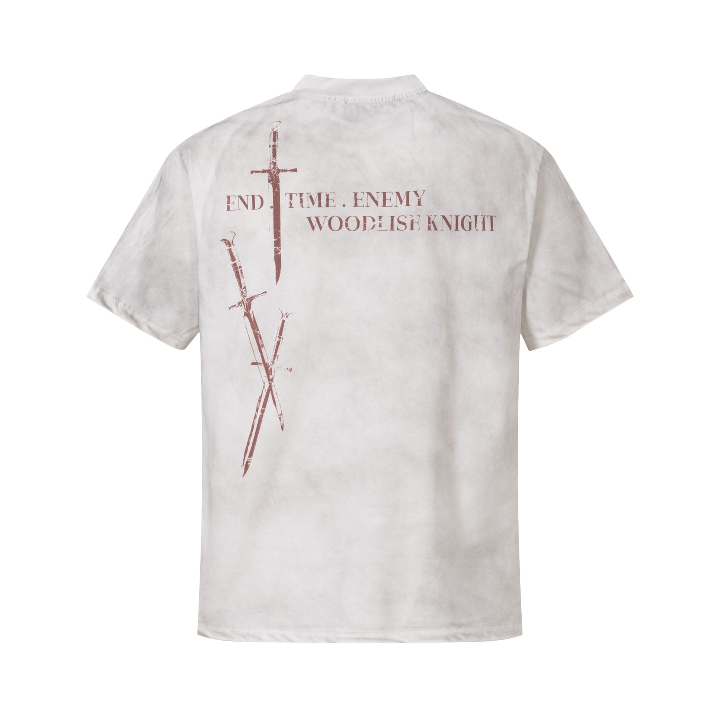 Washed Graphic Print Short Sleeve T-Shirt WN25904