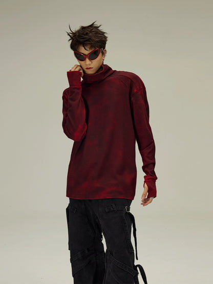 Washed Thumbhole Long Sleeve T-Shirt WN9431