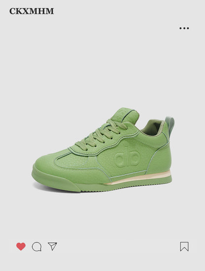 Leather Soft Sole Sporty Shoes WN23390