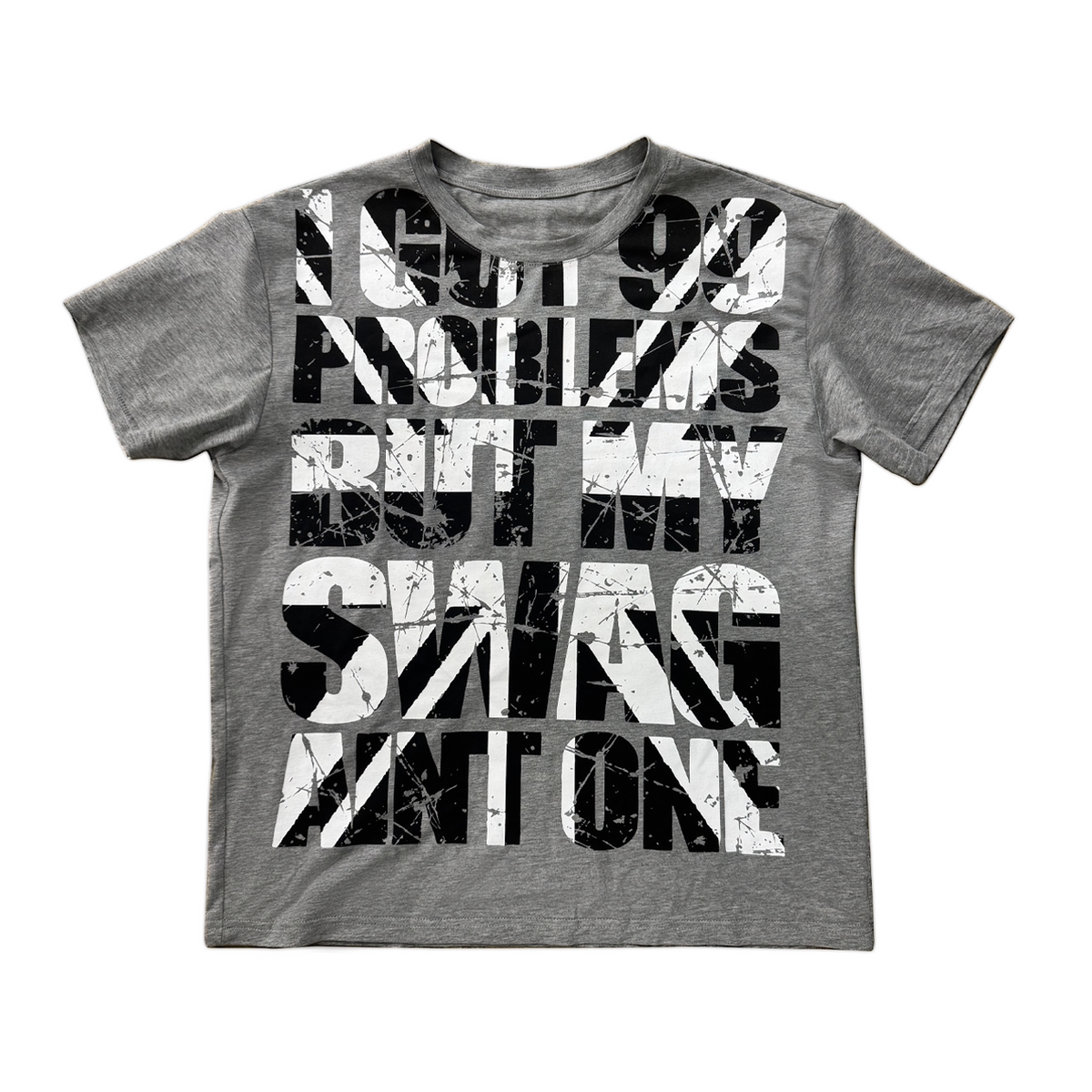 Letter Graphic Print Short Sleeve T-Shirt & Long Sleeve T-Shirt WN27211
