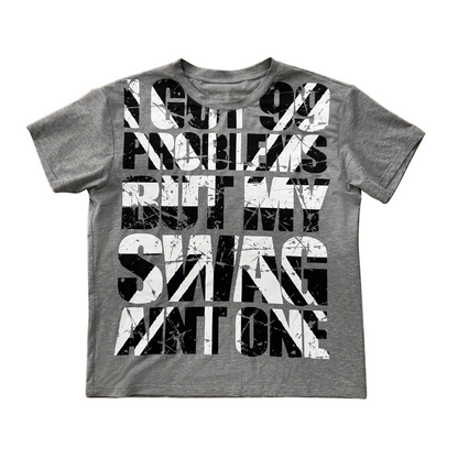 Letter Graphic Print Short Sleeve T-Shirt & Long Sleeve T-Shirt WN27211