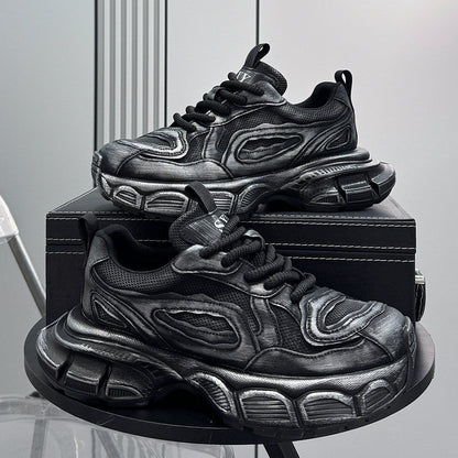 Platform Chunky Lace-Up Sneakers WN24818