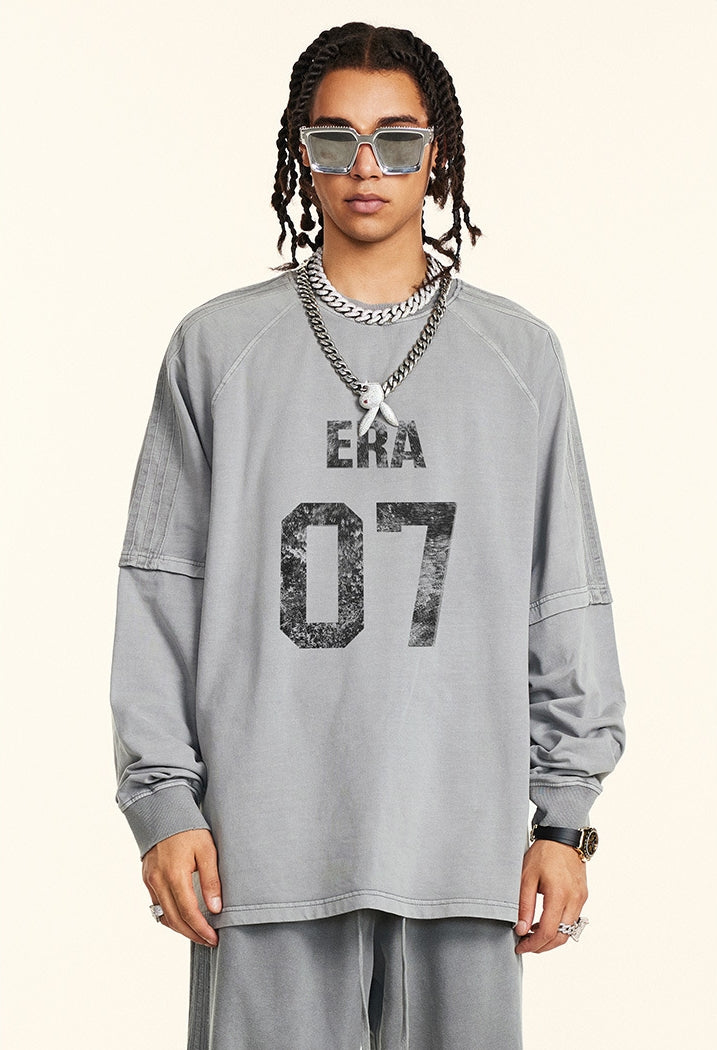 Heavy Weight Oversize Long Sleeve T-shirt WN9956