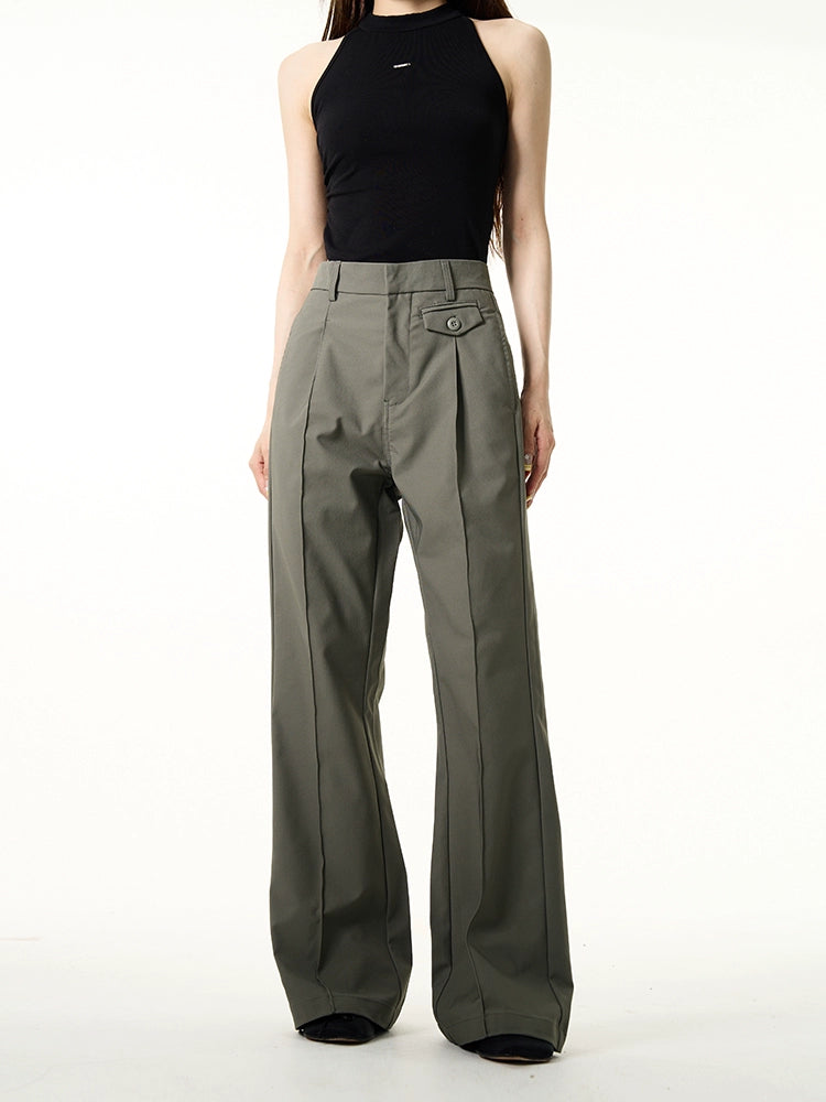 Center Press Micro Flare Pants WN7646