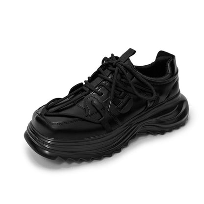 Panel Design Chunky Sole Sneakers WN24566
