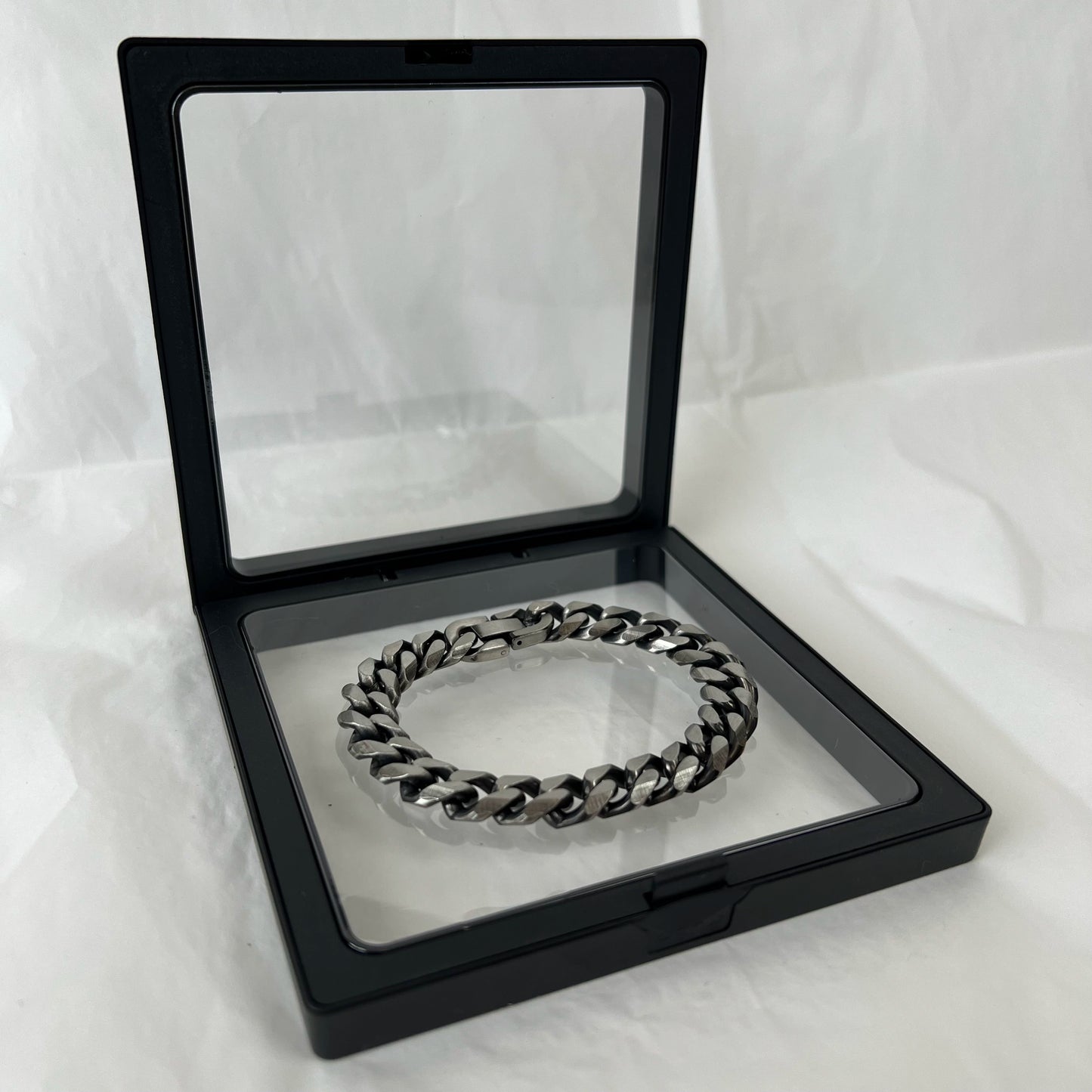 Cuban Chain Titanium Steel Bracelet WN19255