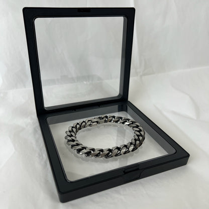 Cuban Chain Titanium Steel Bracelet WN19255