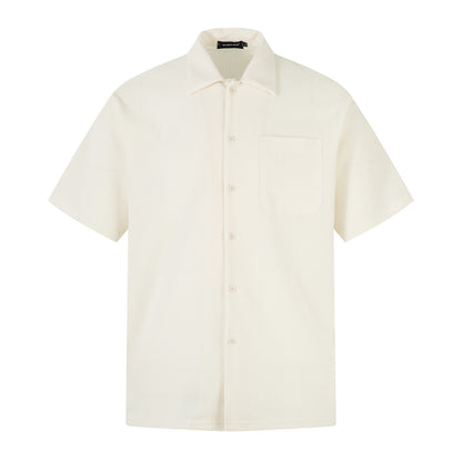 Textured Pocket Short Sleeve Shirt WN26823