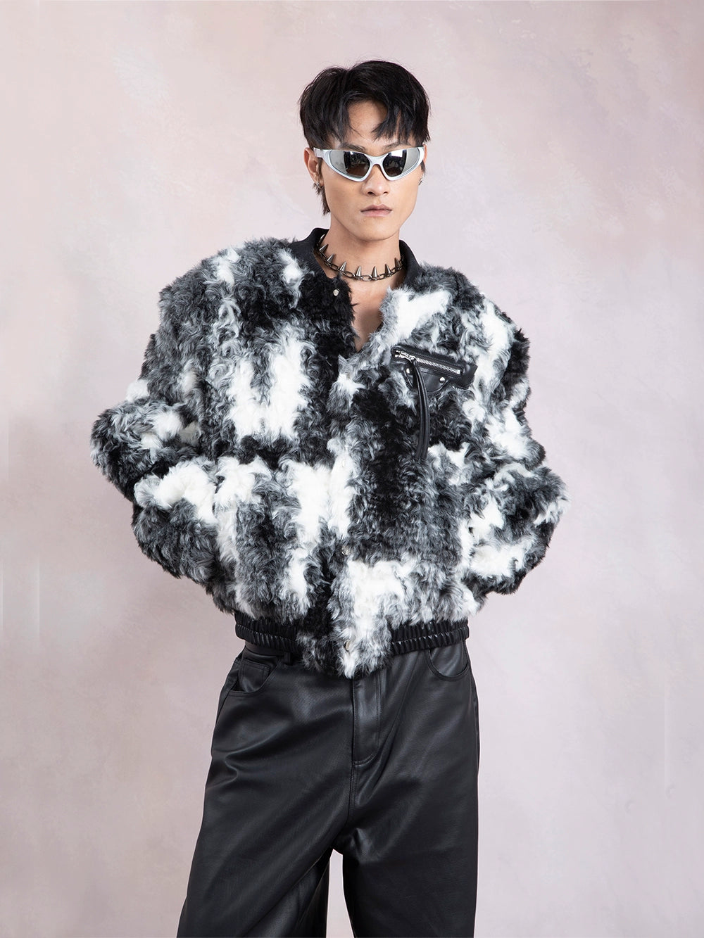 Fake Fur Short Jacket WN9295