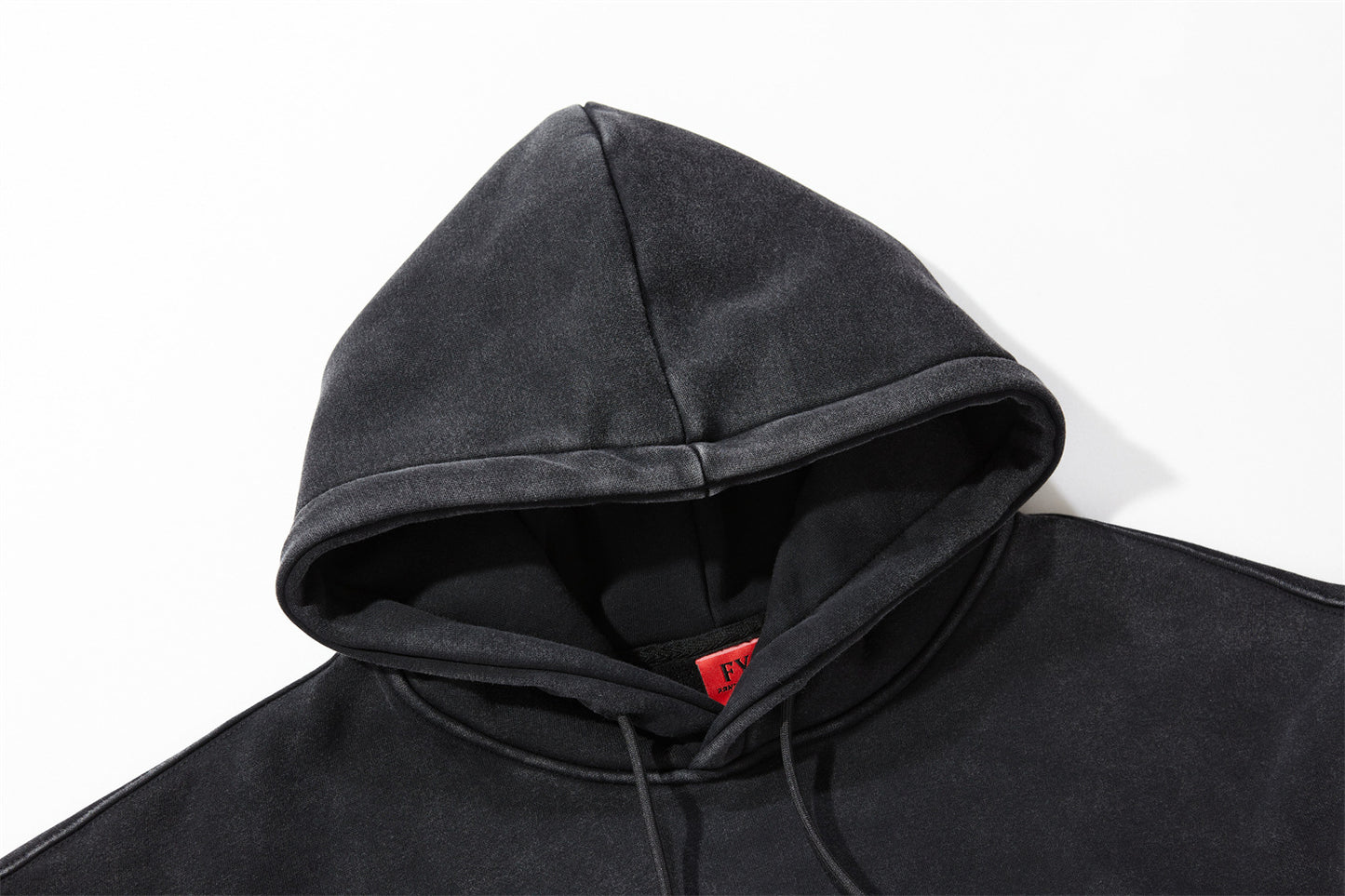 Oversize Letter Print Pullover Hoodie WN11500