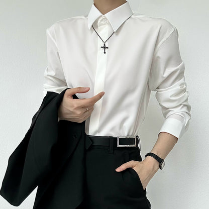 Drape Long Sleeve Shirt WN19622