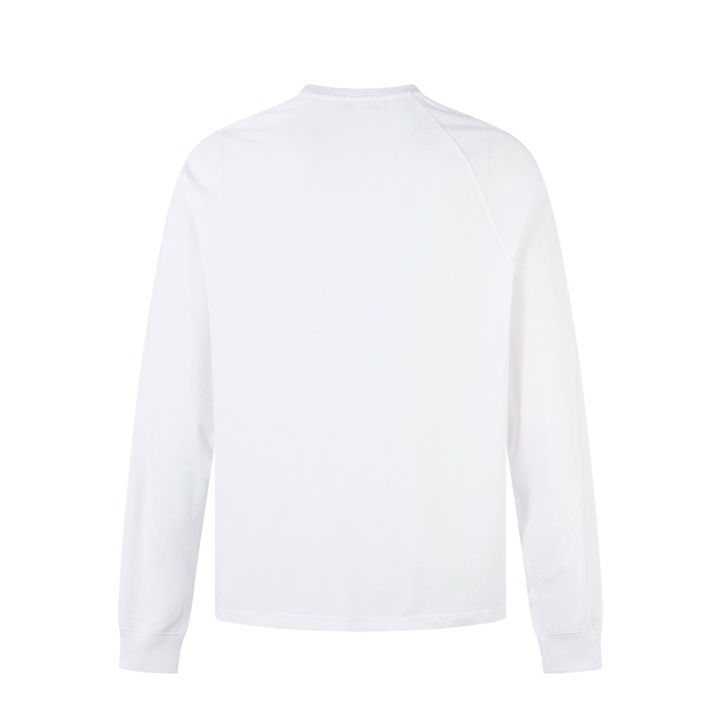 High-Neck Heavyweight Stripe Long Sleeve T-Shirt WN25629