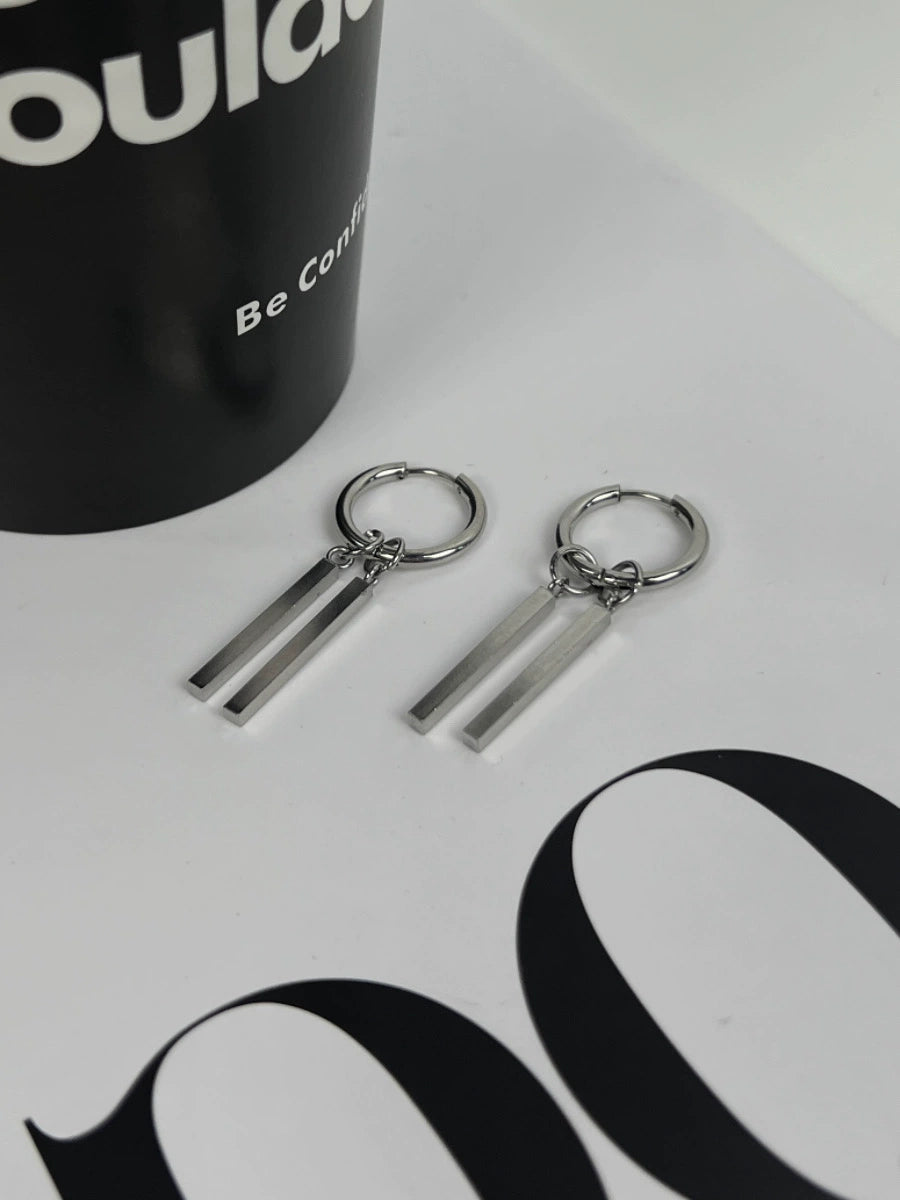 Stainless Steel Studs Earrings WN19228