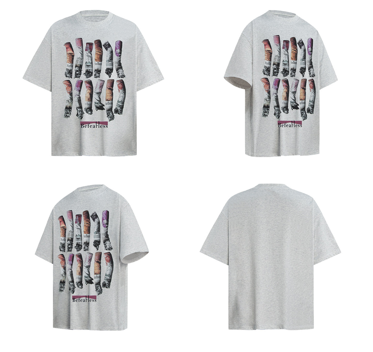 Washed Artwork Graphic Short Sleeve T-Shirt WN26275