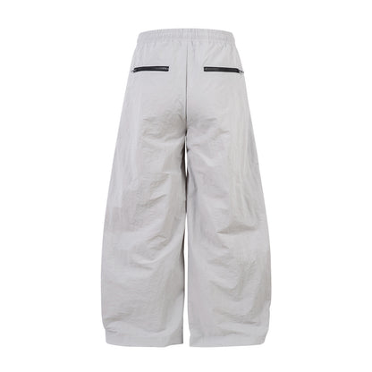 Patchwork Zipper Outdoor Straight Pants WN26926