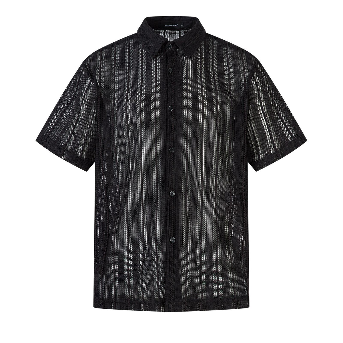 Hollow Lightweight Breathable Short Sleeve Shirt WN26847