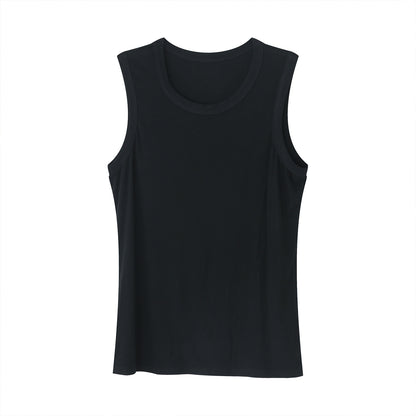 Plain Sleeveless T-Shirt WN25001