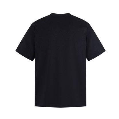 Portrait Letter Print Short Sleeve T-Shirt WN25522