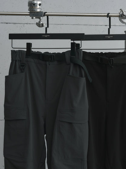 Cargo Design Buckle Flare Pants WN17641