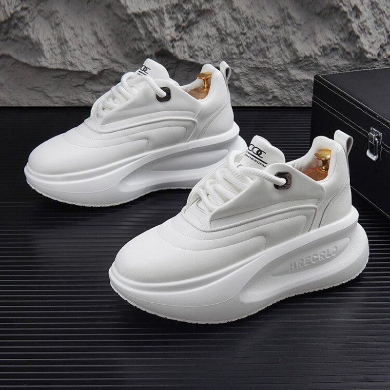 Chunky Platform Lace-Up Sneakers WN24849