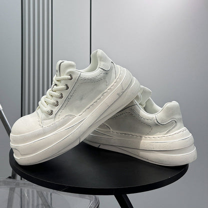 Lace Up Platform Thick Sole Sneakers WN24638