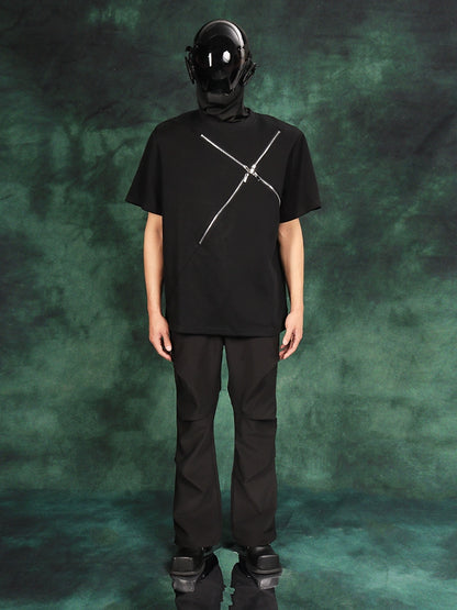 Pleats Draped Wide Leg Suit Trousers WN18648