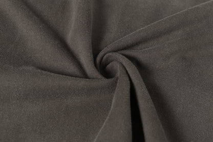 Washed Damage Raw Edge Short Sleeve T-Shirt WN23056