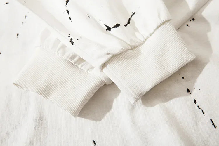 Letter Rhinestone Long Sleeve T-Shirt WN15031