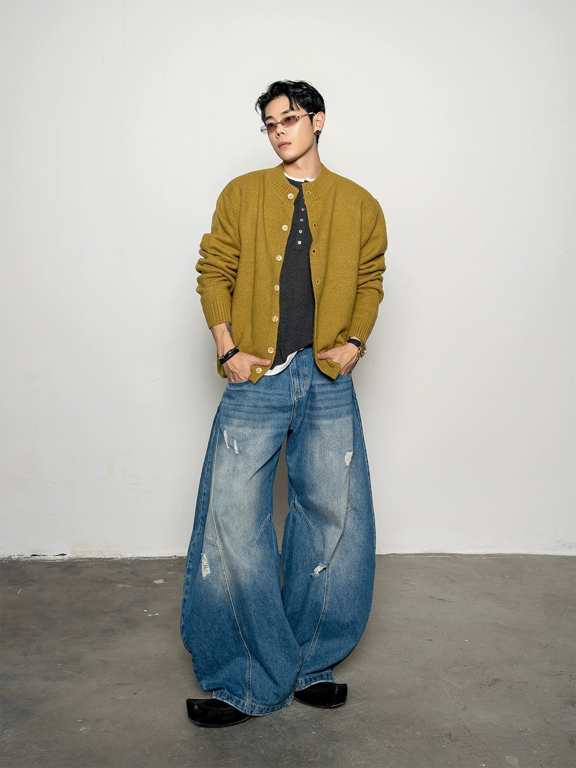 Soft Knit Color Cardigan WN20878