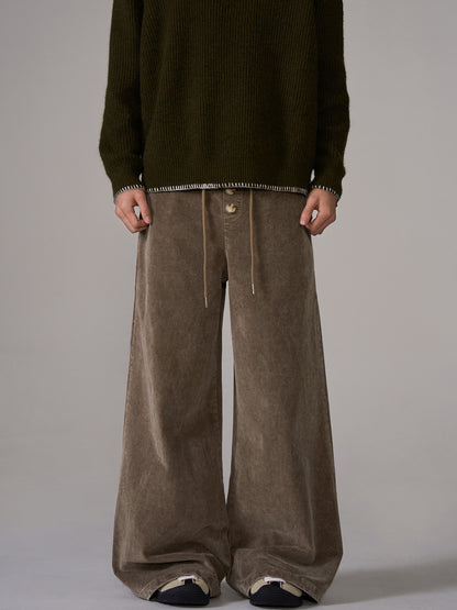 Wide Leg Corduroy Pants WN10654