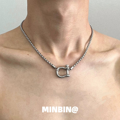 Buckle Design Necklace WN19212