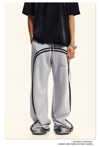 Washed Wide-leg Sweatpants WN6413