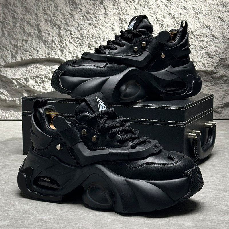 Panel Air Sole Platform Chunky Sole Sneakers WN24653