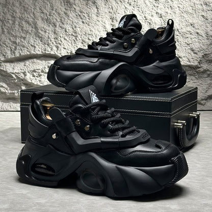 Panel Air Sole Platform Chunky Sole Sneakers WN24653