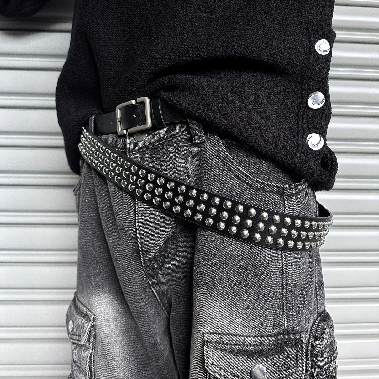 Metal Studded Belt WN25128
