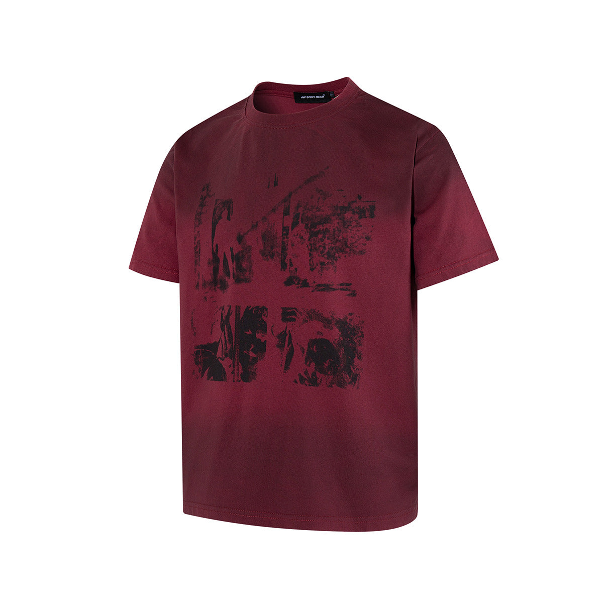 Graffiti Print Short Sleeve T-Shirt WN25686