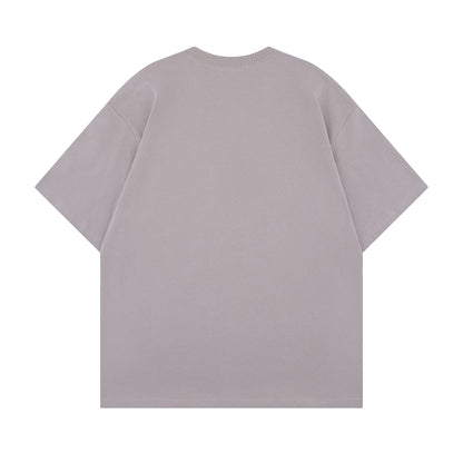 Letter Print Short Sleeve T-Shirt WN25575