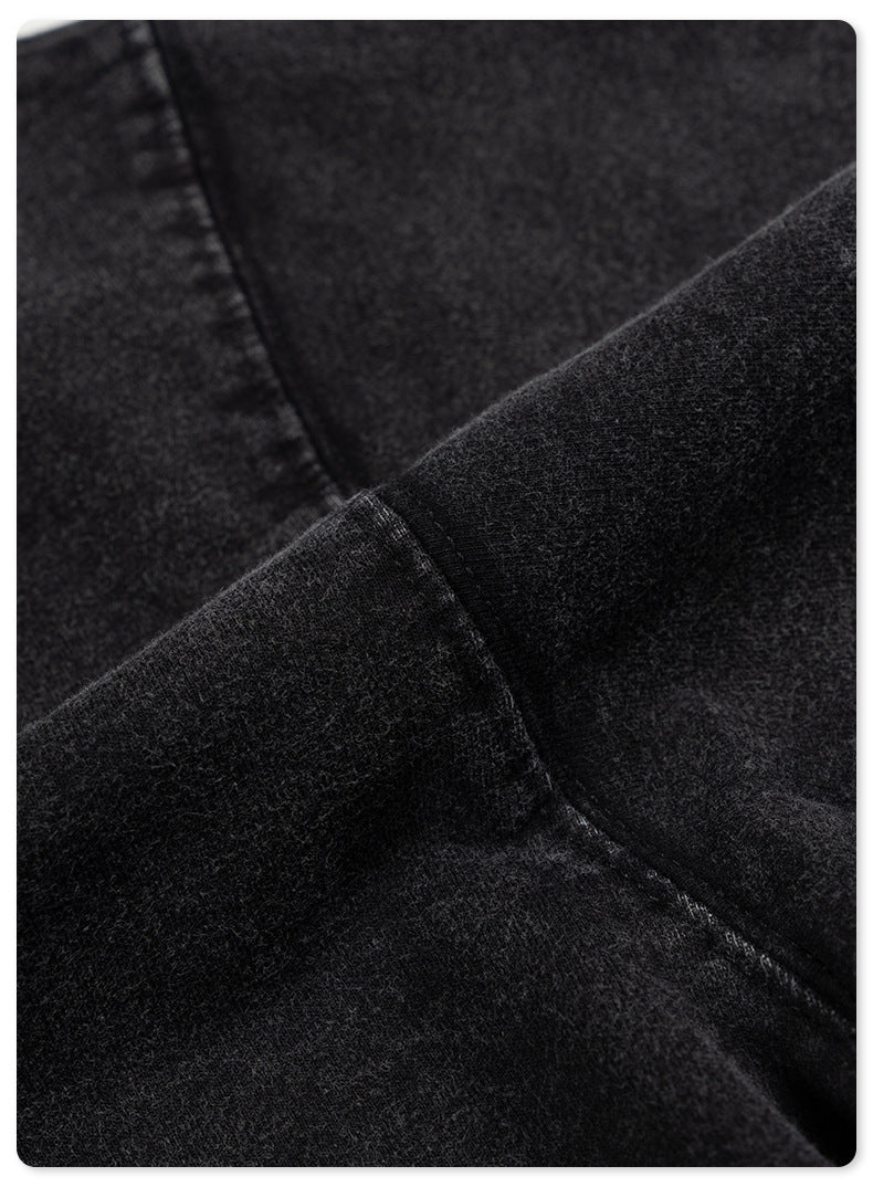 Water Washed Heavyweight Oversize Short Sleeve T-Shirt WN6077