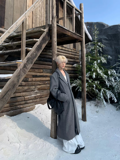 Adjustable Button Design Coat WN19758