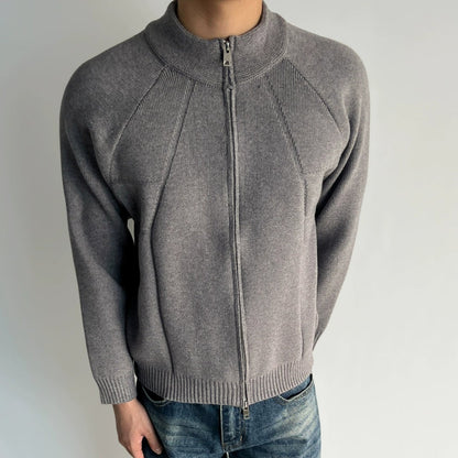 Oversize Short Knit Cardigan WN21412