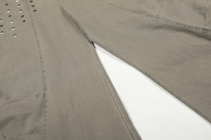 Studs Detail Wide Leg Pants WN25433