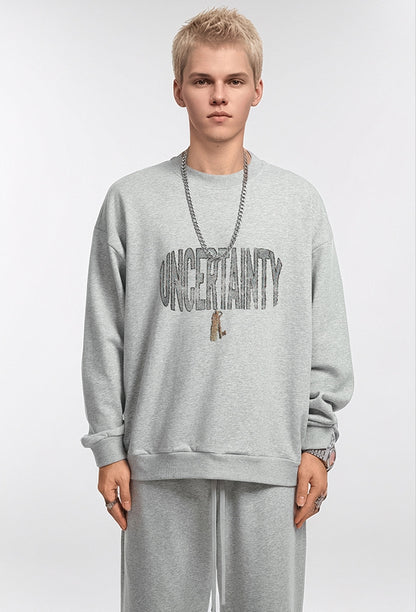 Oversize Round Neck Sweatshirt WN9939